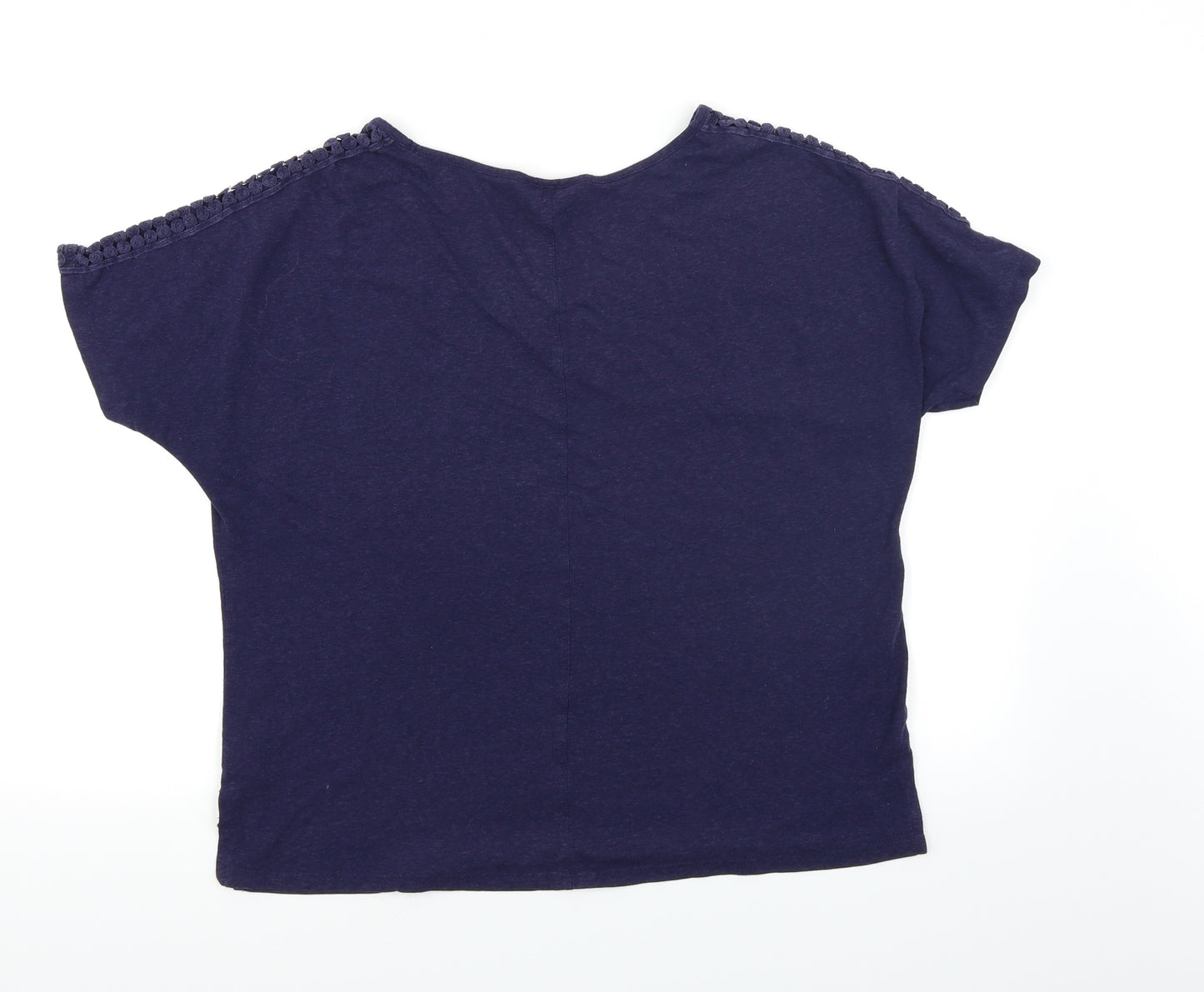 New Look Womens Blue   Basic T-Shirt Size 14