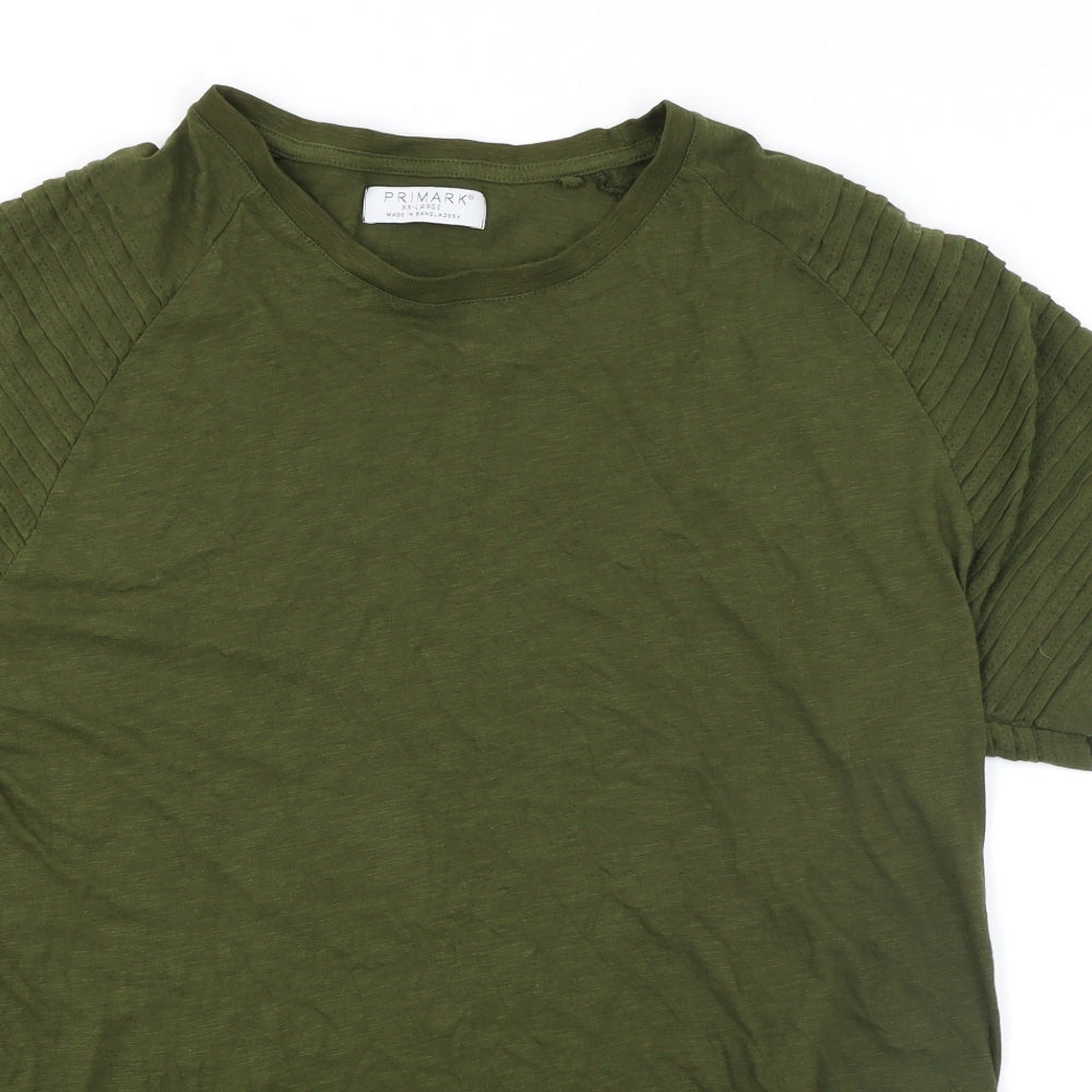 Primark Mens Green    T-Shirt Size 2XL