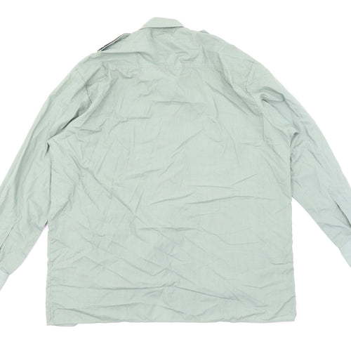 Chums Mens Green    Button-Up Size L