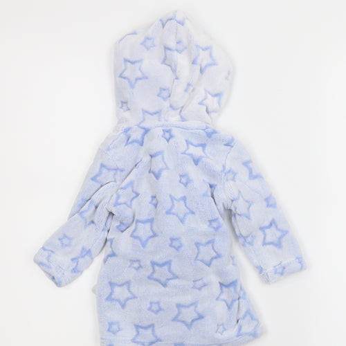 TU Boys Blue Solid  Capri Robe Size 3-6 Months