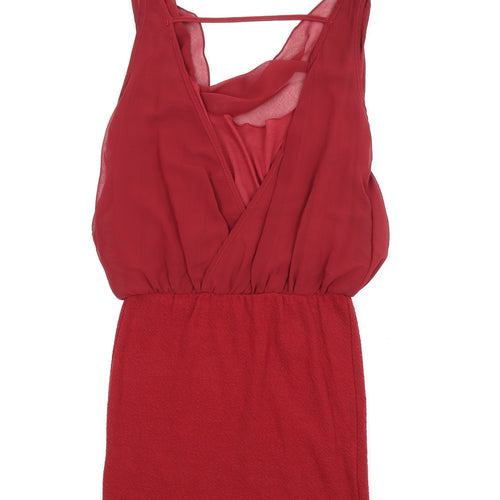 Shana  Womens Red   Sheath  Size M