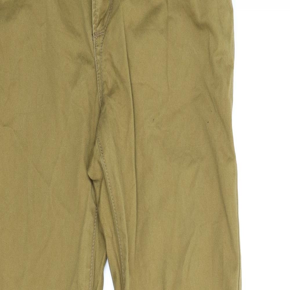 Burton Mens Beige   Chino Trousers Size 34 in L31 in