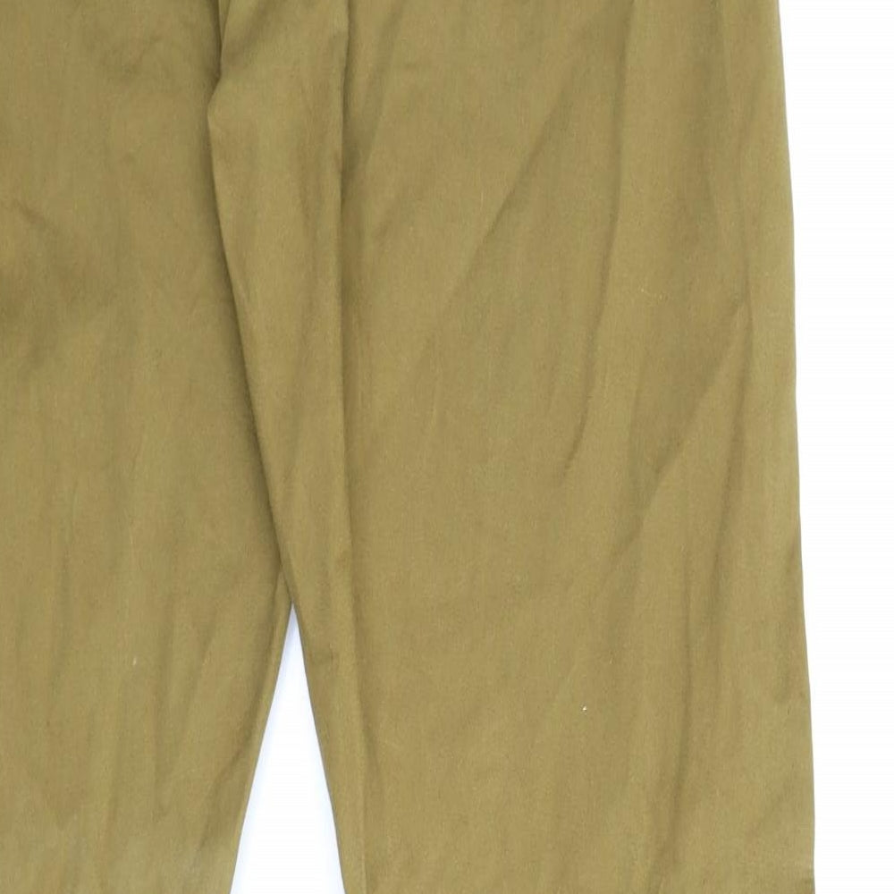 Burton Mens Beige   Chino Trousers Size 34 in L31 in
