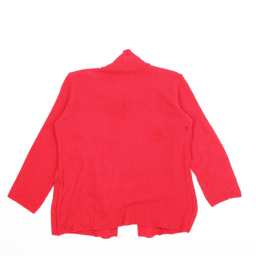 Preworn Womens Red Striped  Pullover Jumper Size M  - Jumper/cardigan