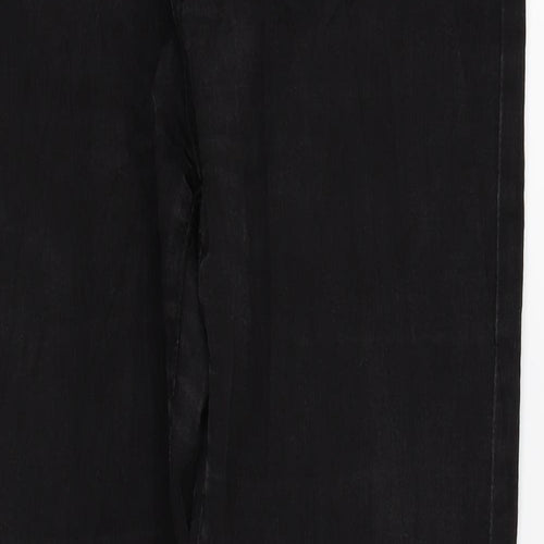 kaiweishi Womens Black   Straight Jeans Size 31 L29 in