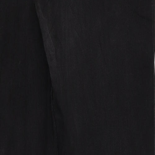 kaiweishi Womens Black   Straight Jeans Size 31 L29 in