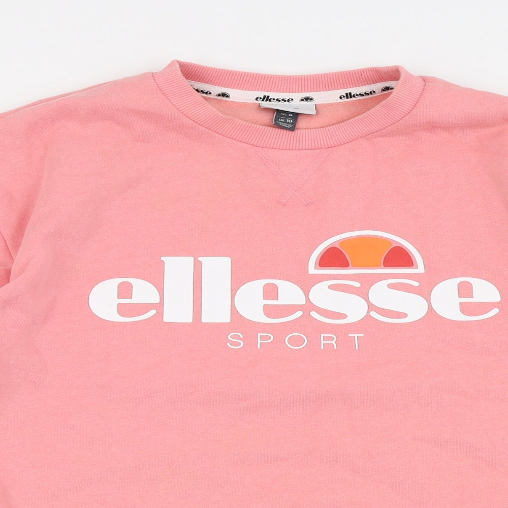 ellesse Womens Pink   Pullover Jumper Size 10