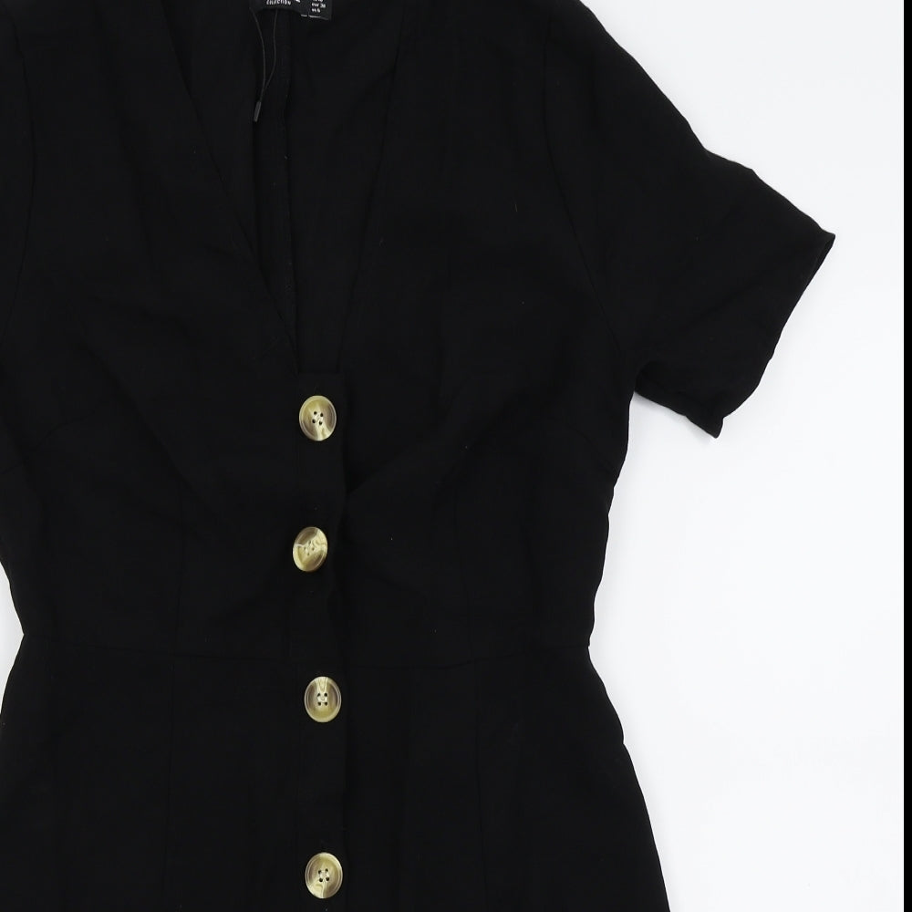nastygal Womens Black   Fit & Flare  Size 10