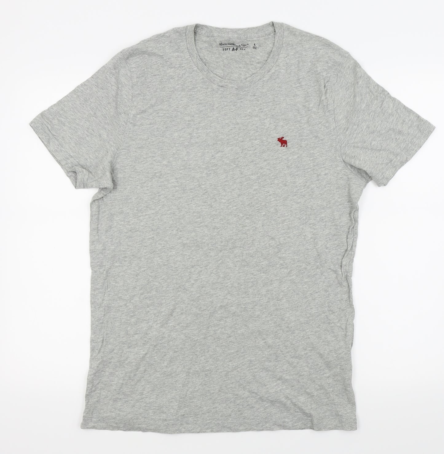 Abercrombie & Fitch Mens Grey    T-Shirt Size L