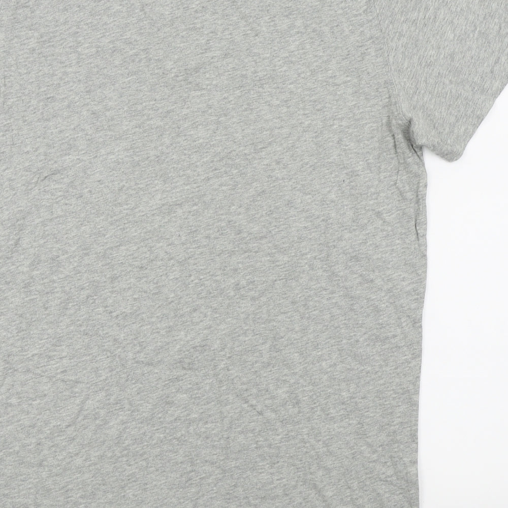 Abercrombie & Fitch Mens Grey    T-Shirt Size L