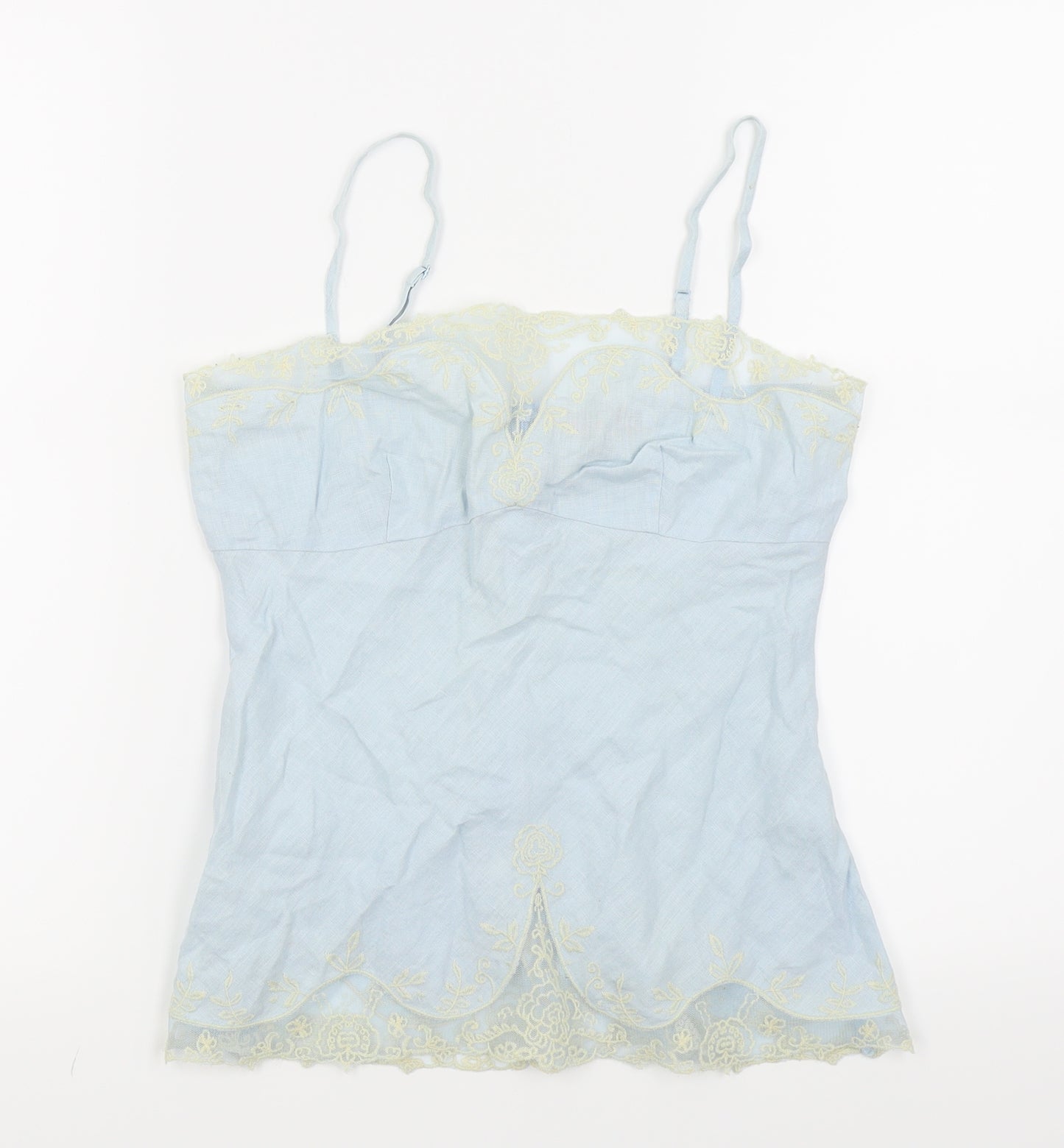 Warehouse Womens Blue   Camisole Tank Size 10