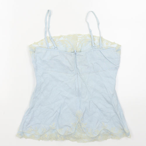 Warehouse Womens Blue   Camisole Tank Size 10