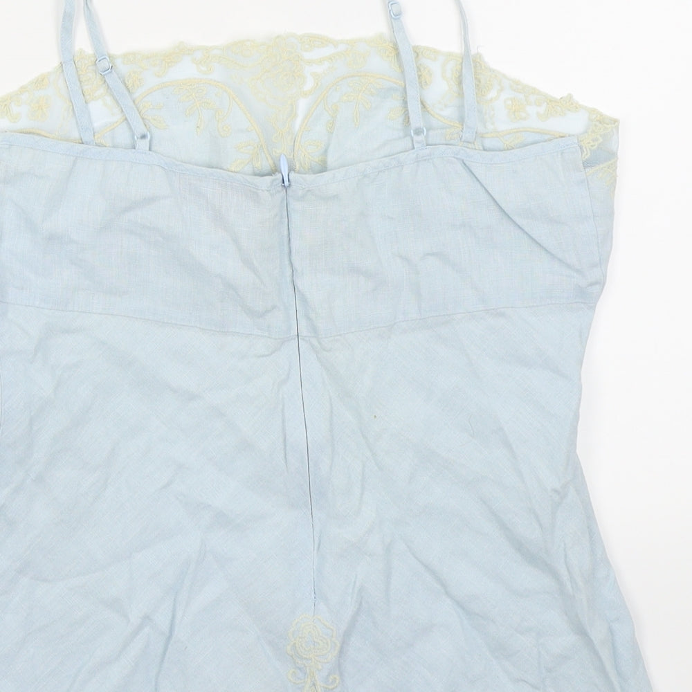 Warehouse Womens Blue   Camisole Tank Size 10