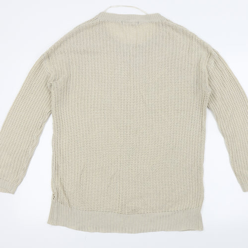 Primark Womens Beige   Pullover Jumper Size 12