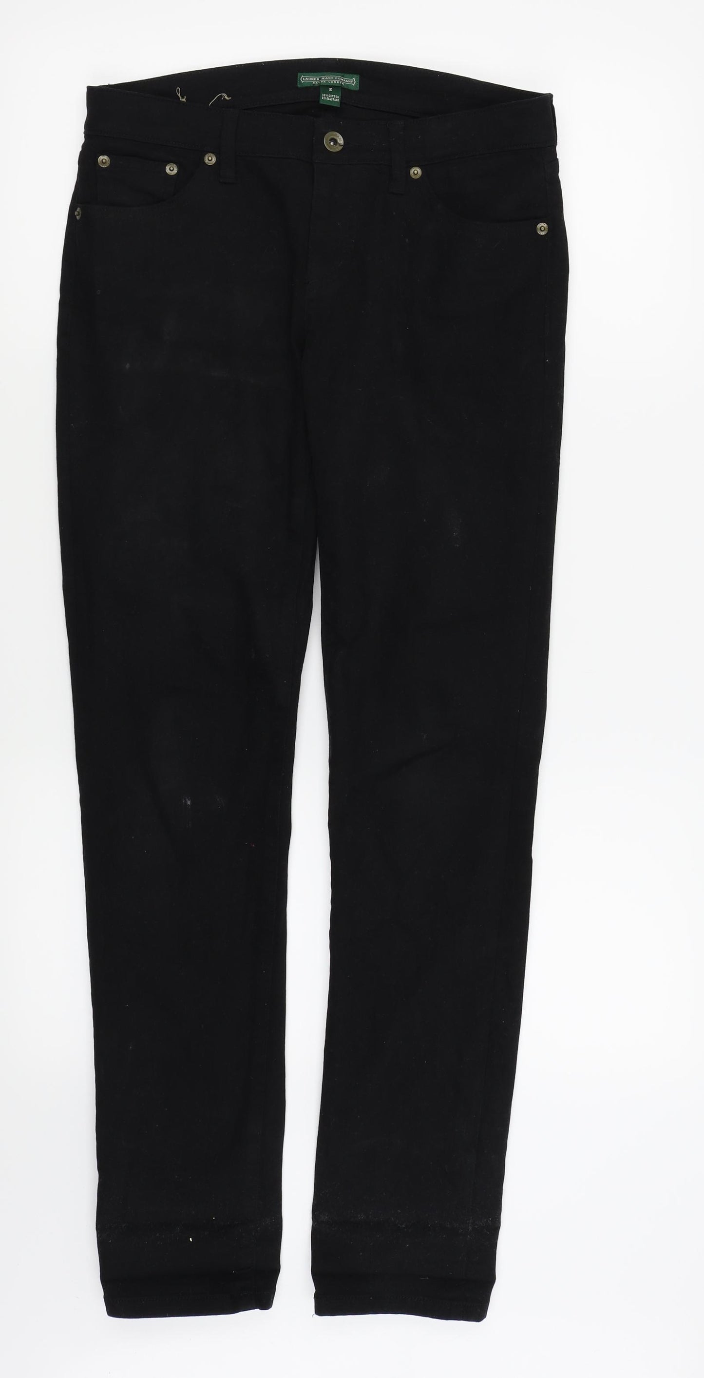 lauren jeans company Mens Black   Skinny Jeans Size 30 in L30 in