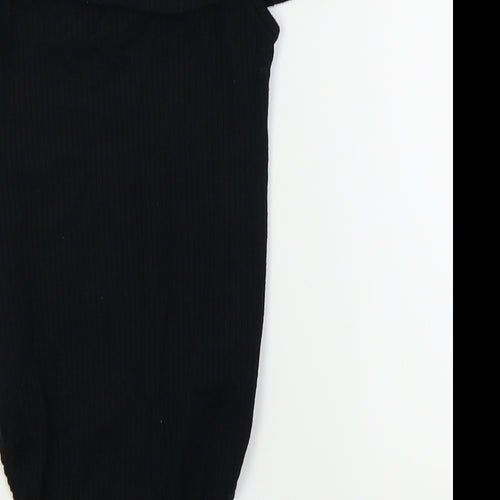 Primark Womens Black   Bodysuit One-Piece Size 4