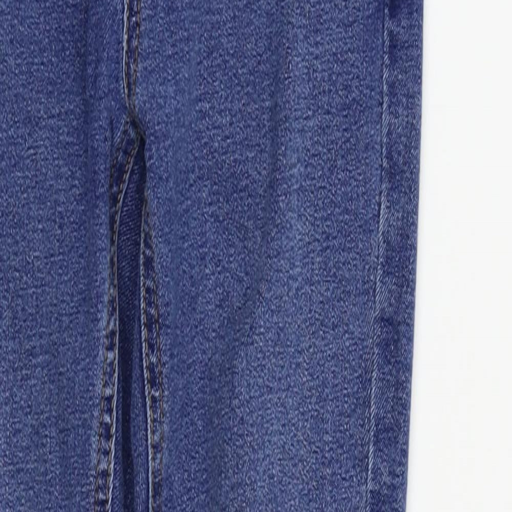New Look Womens Blue   Skinny Jeans Size 8 L23 in - ripped jeans