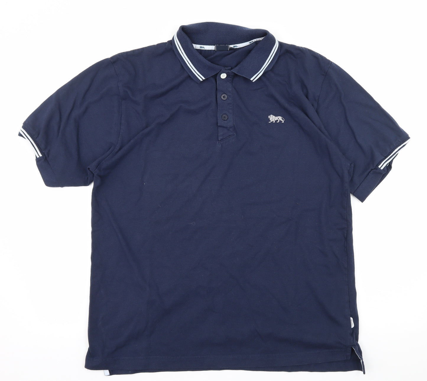Lonsdale Mens Blue  Jersey  Polo Size XL