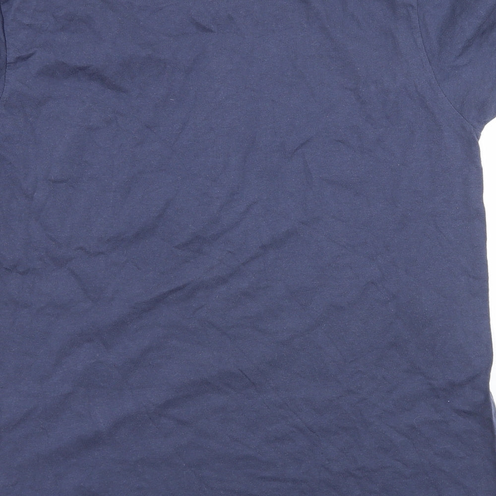 Roly Mens Blue  Jersey  T-Shirt Size L  - Mallorca
