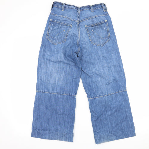 Urban Outlaws Boys Blue  Denim Wide-Leg Jeans Size 10-11 Years