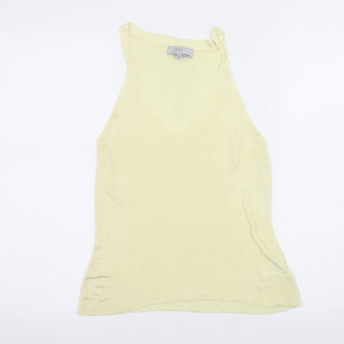 Episode Womens Yellow  Jersey Basic Tank Size L