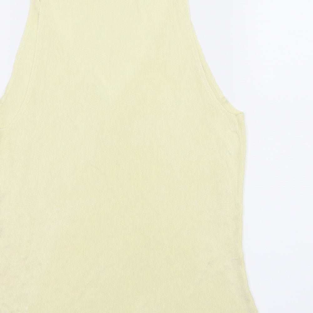 Episode Womens Yellow  Jersey Basic Tank Size L