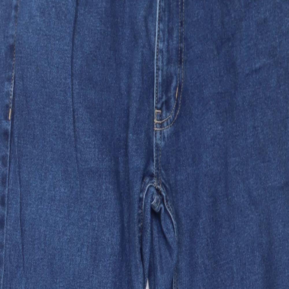 George Mens Blue  Denim Straight Jeans Size 32 in L30 in