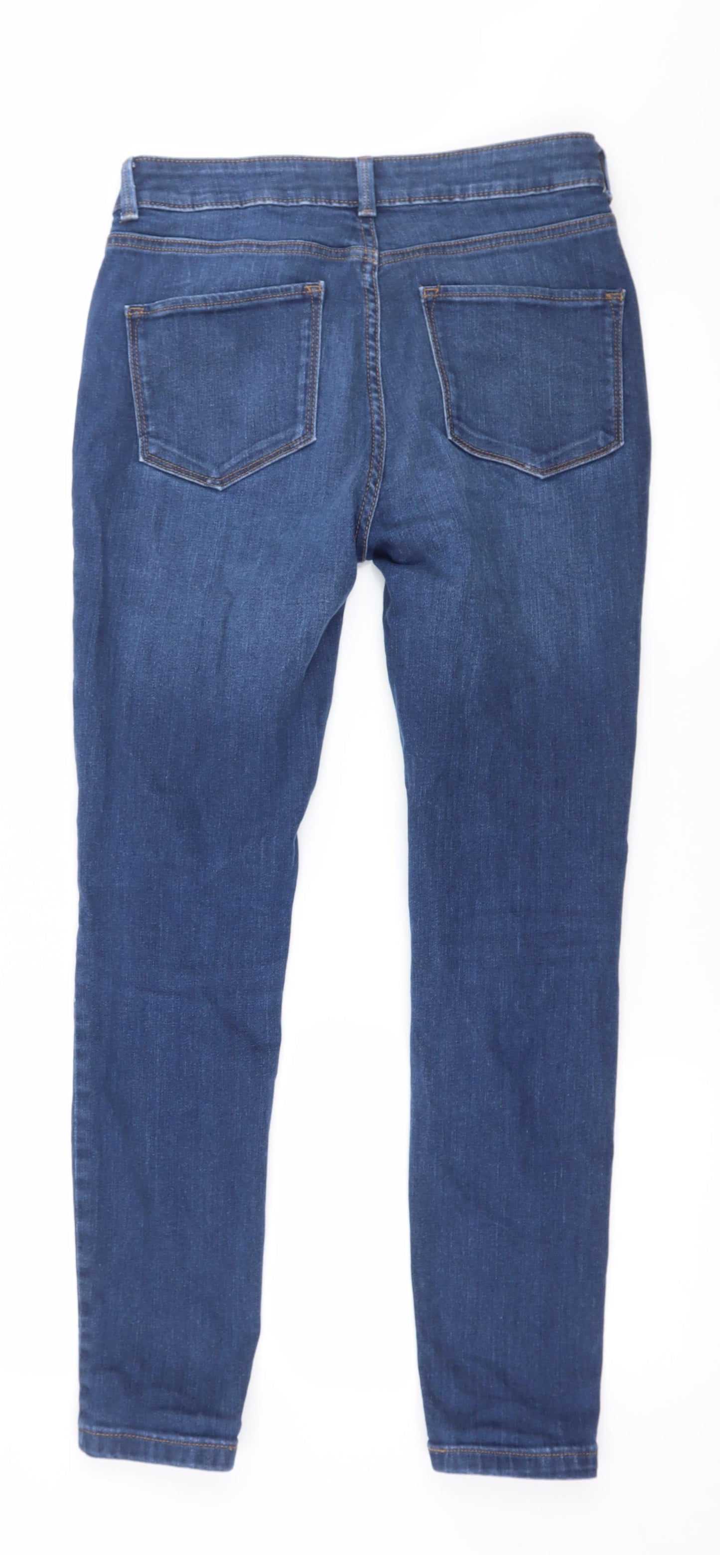 Marks and Spencer Womens Blue  Denim Skinny Jeans Size 10 L27 in