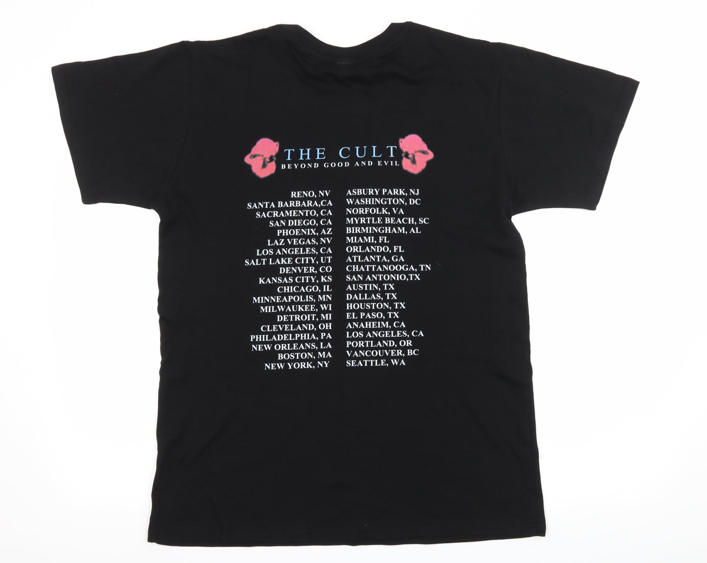 Gildan Mens Black  Jersey  T-Shirt Size M  - The Cult
