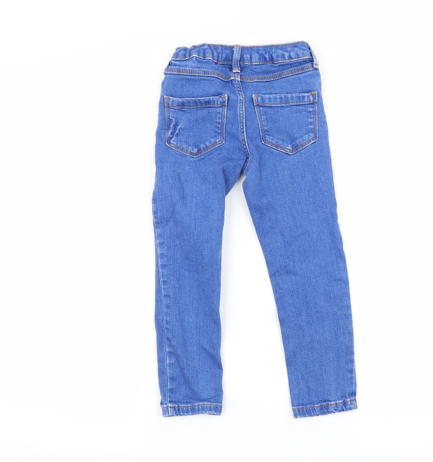 NEXT Girls Blue  Denim Skinny Jeans Size 5 Years