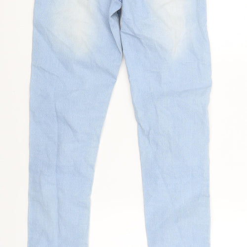 Twentyfiveseven Womens Blue  Denim Skinny Jeans Size 6 L27 in