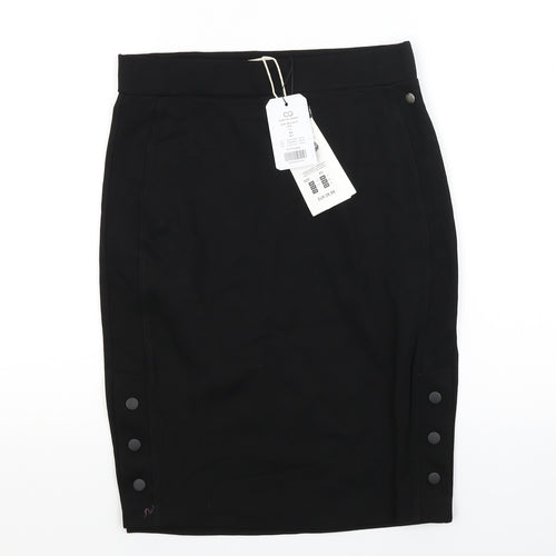 Garcia Womens Black  Denim A-Line Skirt Size XS