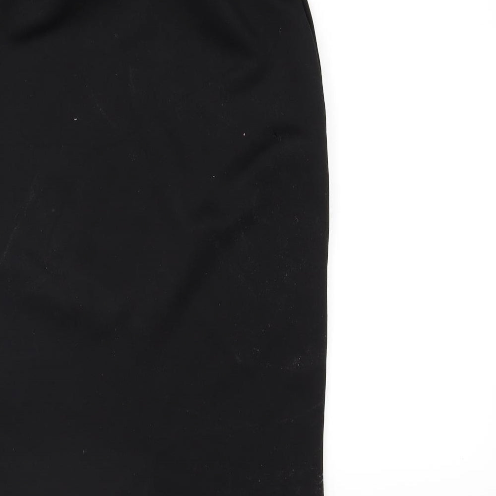 Preworn Womens Black  Jersey Bandage Set Size 10