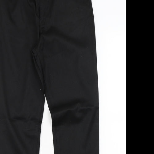 George Boys Black  Denim Straight Jeans Size 14 Years