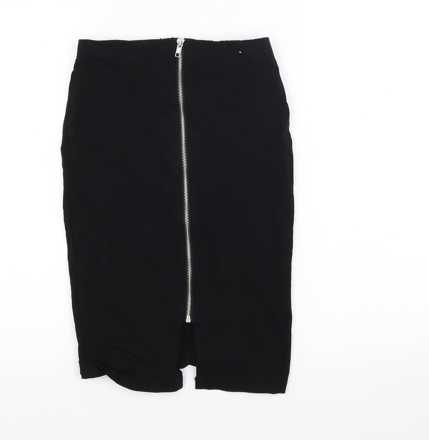 Atmosphere Womens Black  Denim Bandage Skirt Size 6