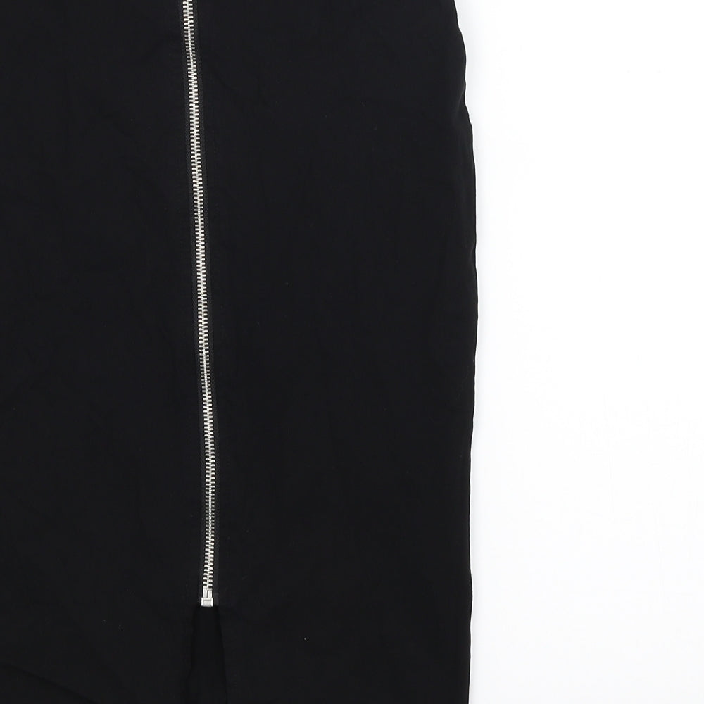 Atmosphere Womens Black  Denim Bandage Skirt Size 6