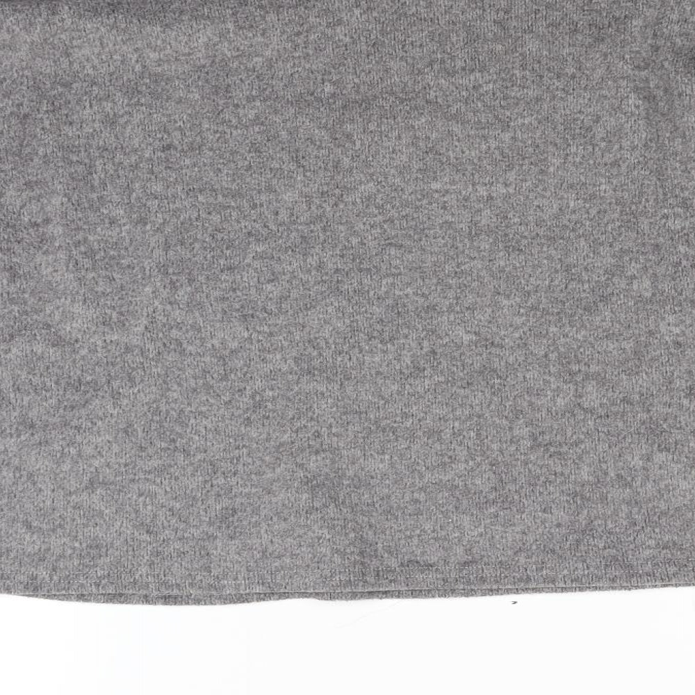 New Look Womens Grey  Knit Pullover Jumper Size M