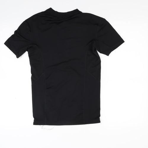 Optivent Womens Black   Basic T-Shirt Size M