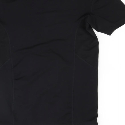Optivent Womens Black   Basic T-Shirt Size M