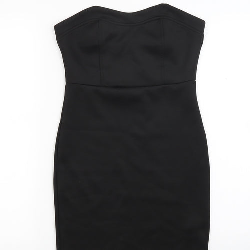 New Look Womens Black   Tunic T-Shirt Size 10
