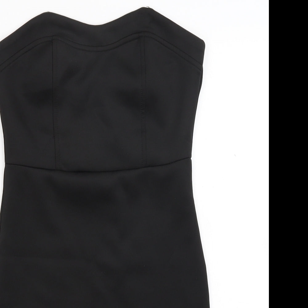New Look Womens Black   Tunic T-Shirt Size 10
