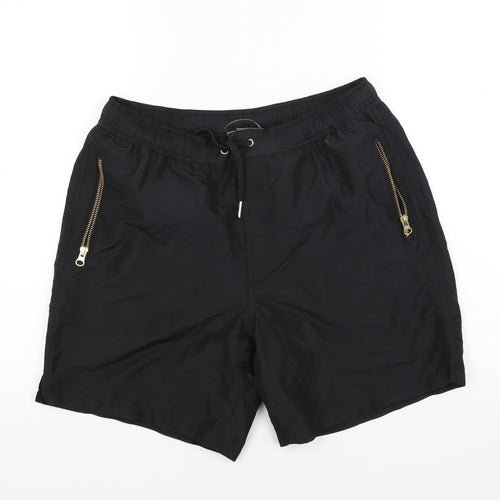 ASOS Boys Black  Canvas Utility Shorts Size M
