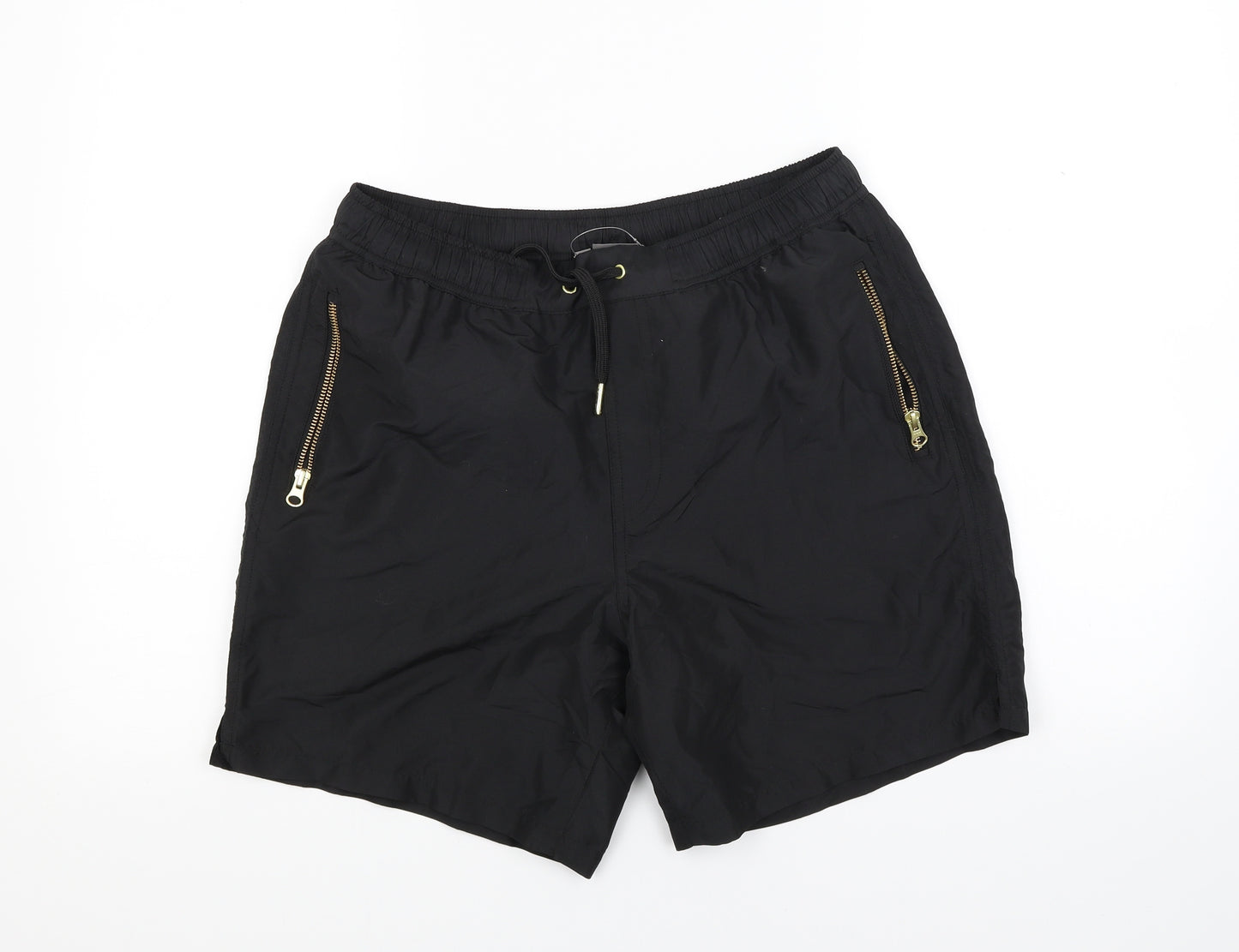 ASOS Boys Black  Canvas Utility Shorts Size M
