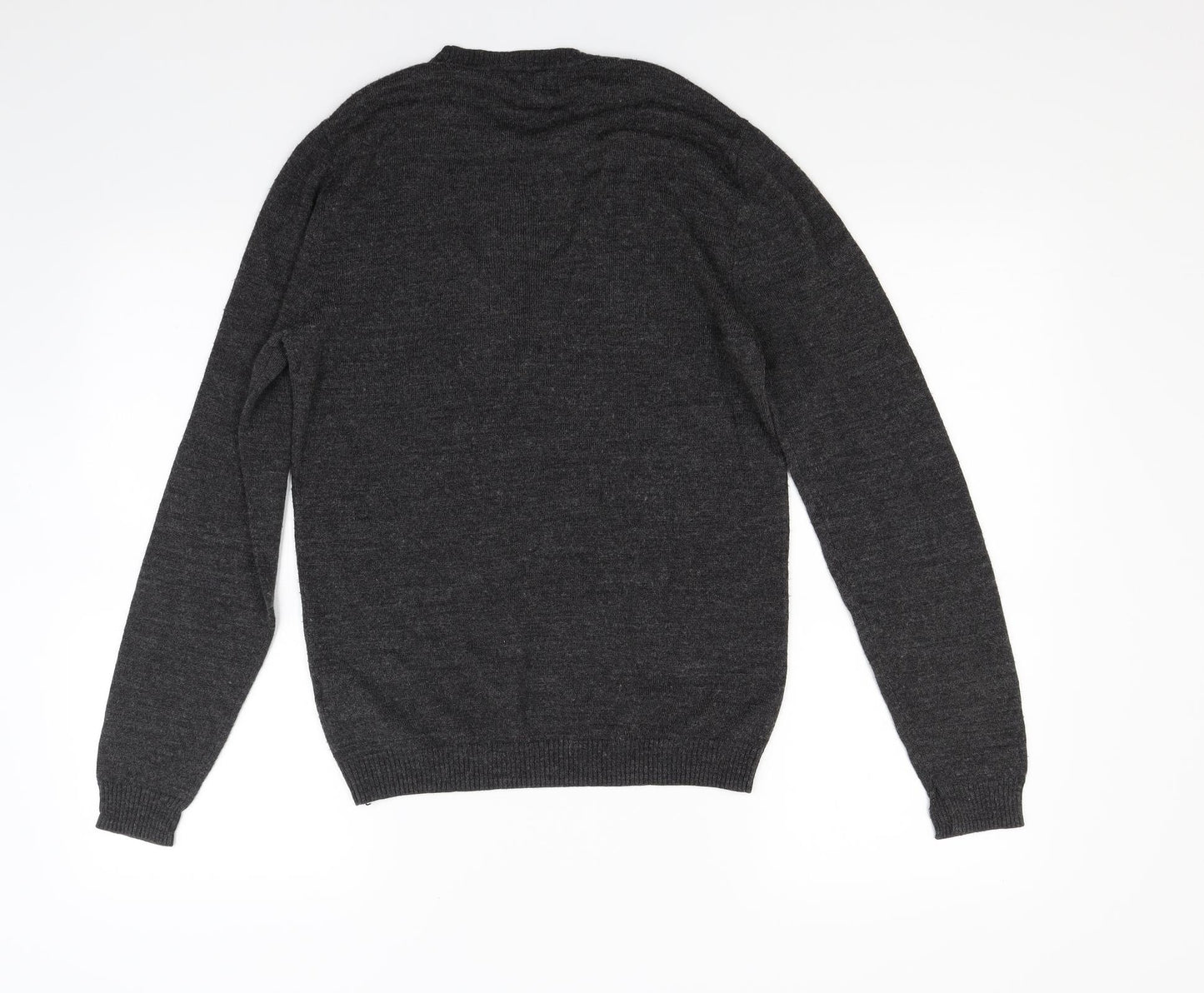 Oasis Womens Grey  Knit Pullover Jumper Size M