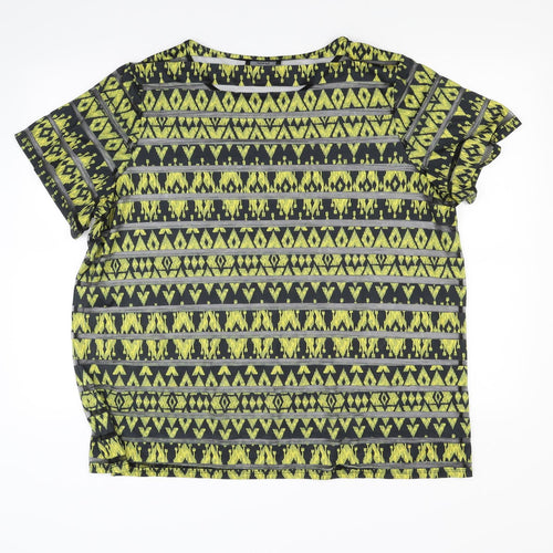 George Womens Yellow   Basic T-Shirt Size 22