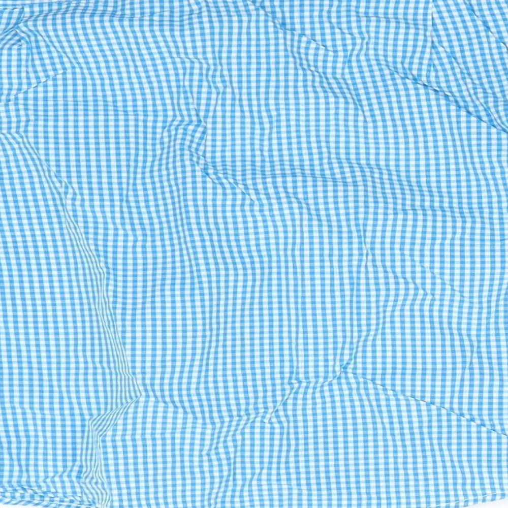 Izaac Mizrahi Boys Blue Check  Basic Button-Up Size 5 Years