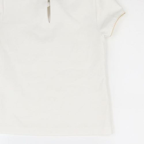 Patachou Girls White   Basic Blouse Size 8 Years