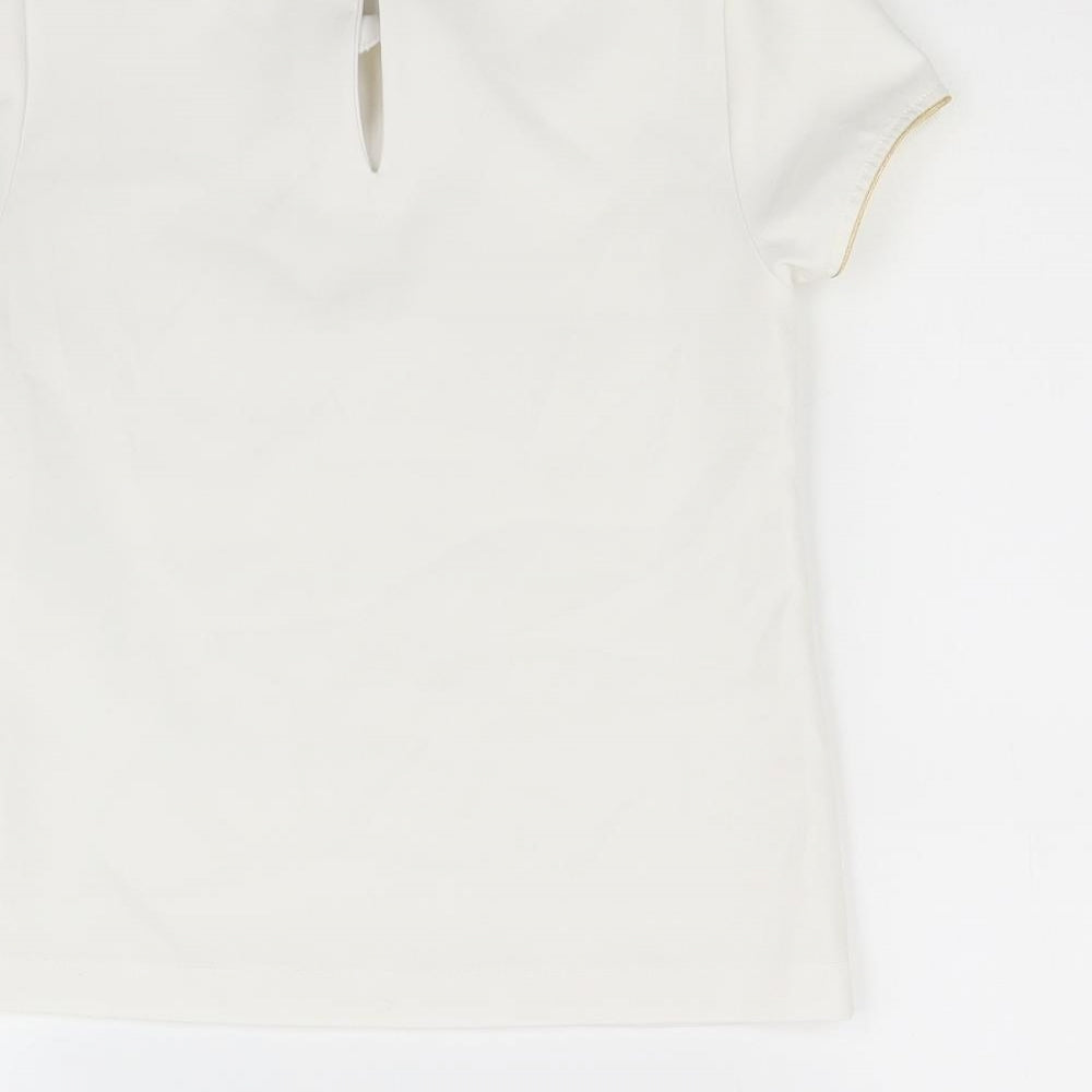 Patachou Girls White   Basic Blouse Size 8 Years
