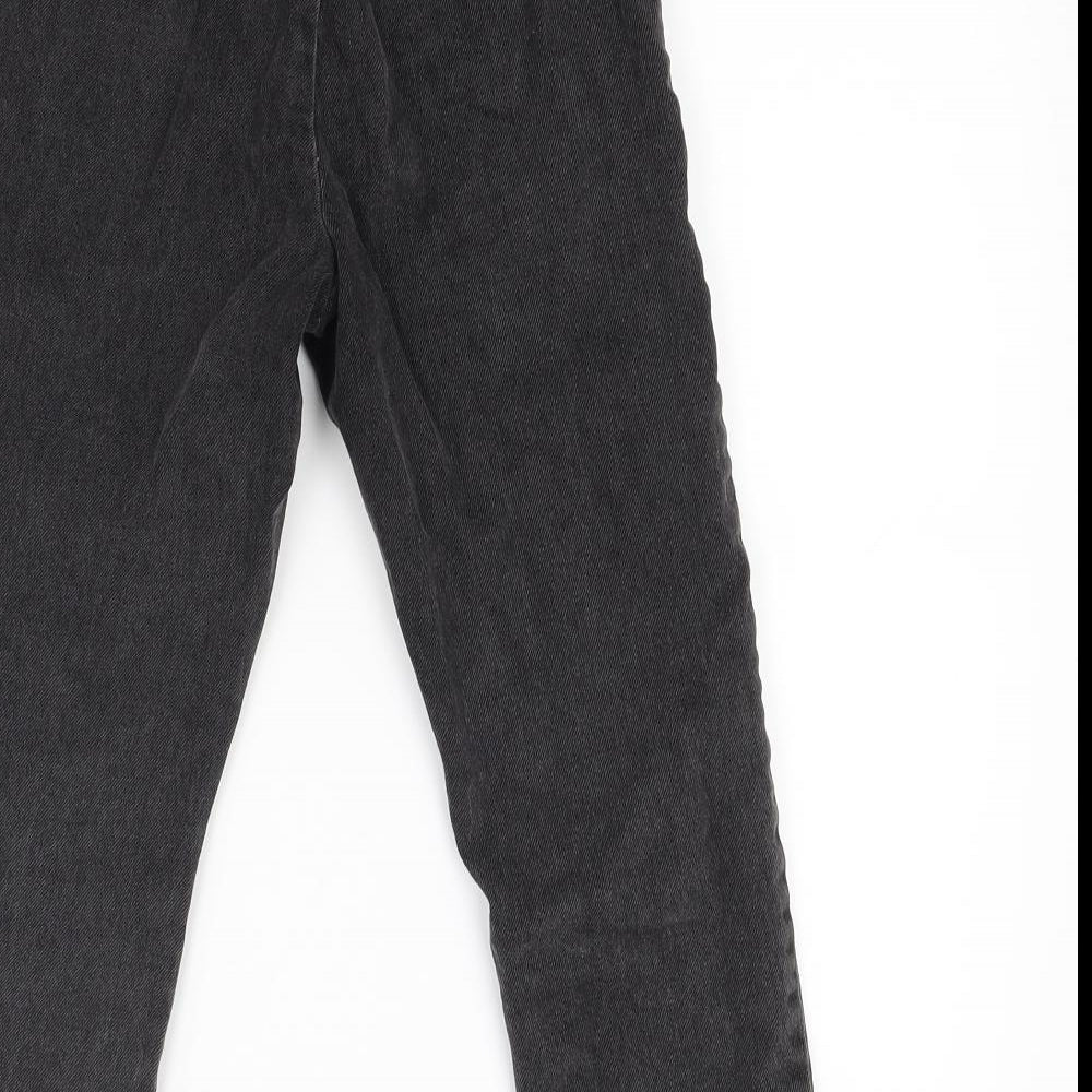 NEXT Boys Black  Denim Straight Jeans Size 7 Years
