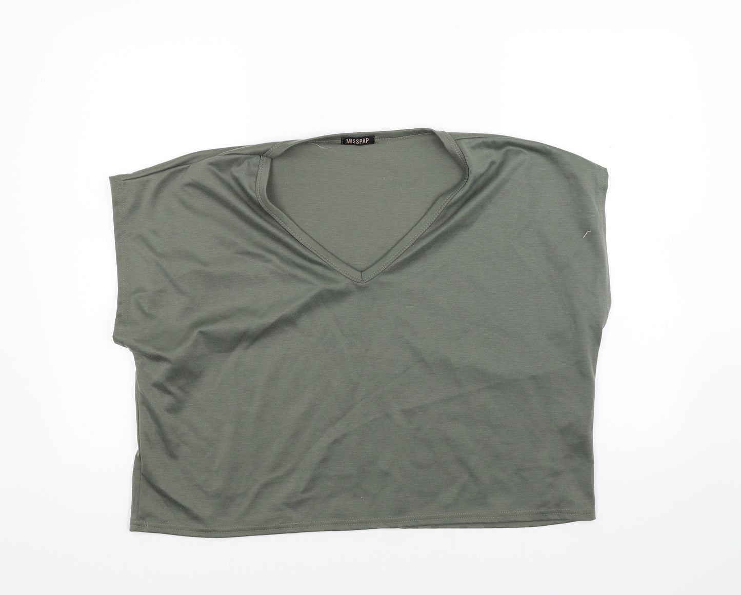 Misspap Womens Green   Basic Tank Size M